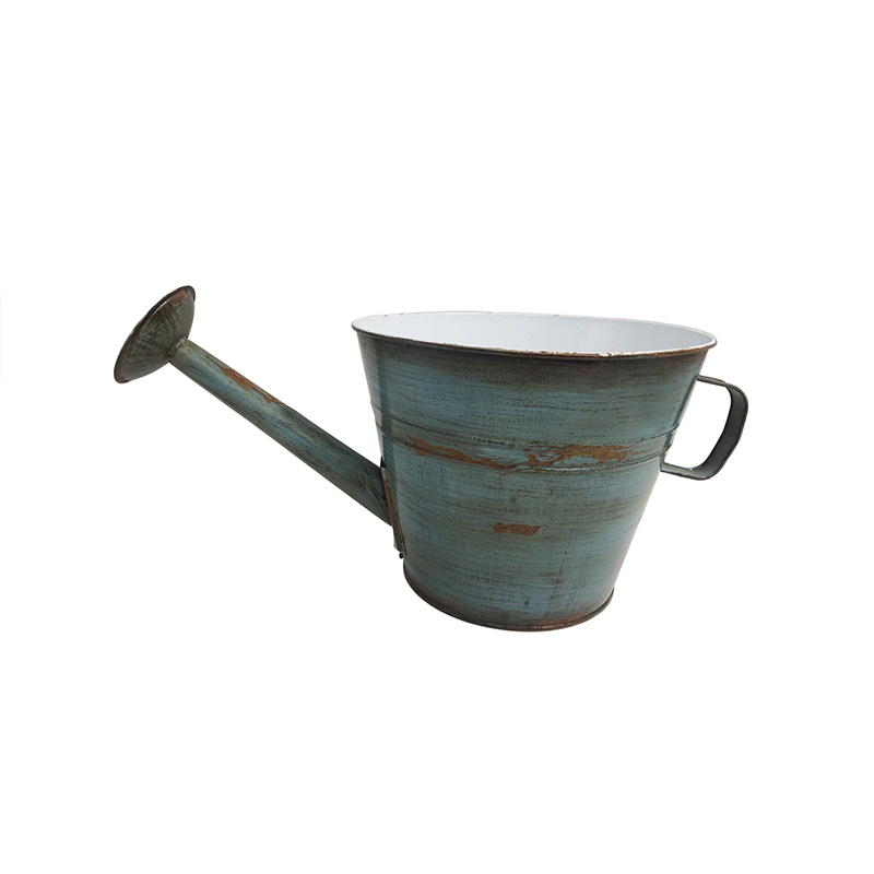 Old Fashioned Galvanized Country Antique Finish Farmhouse Watering Can