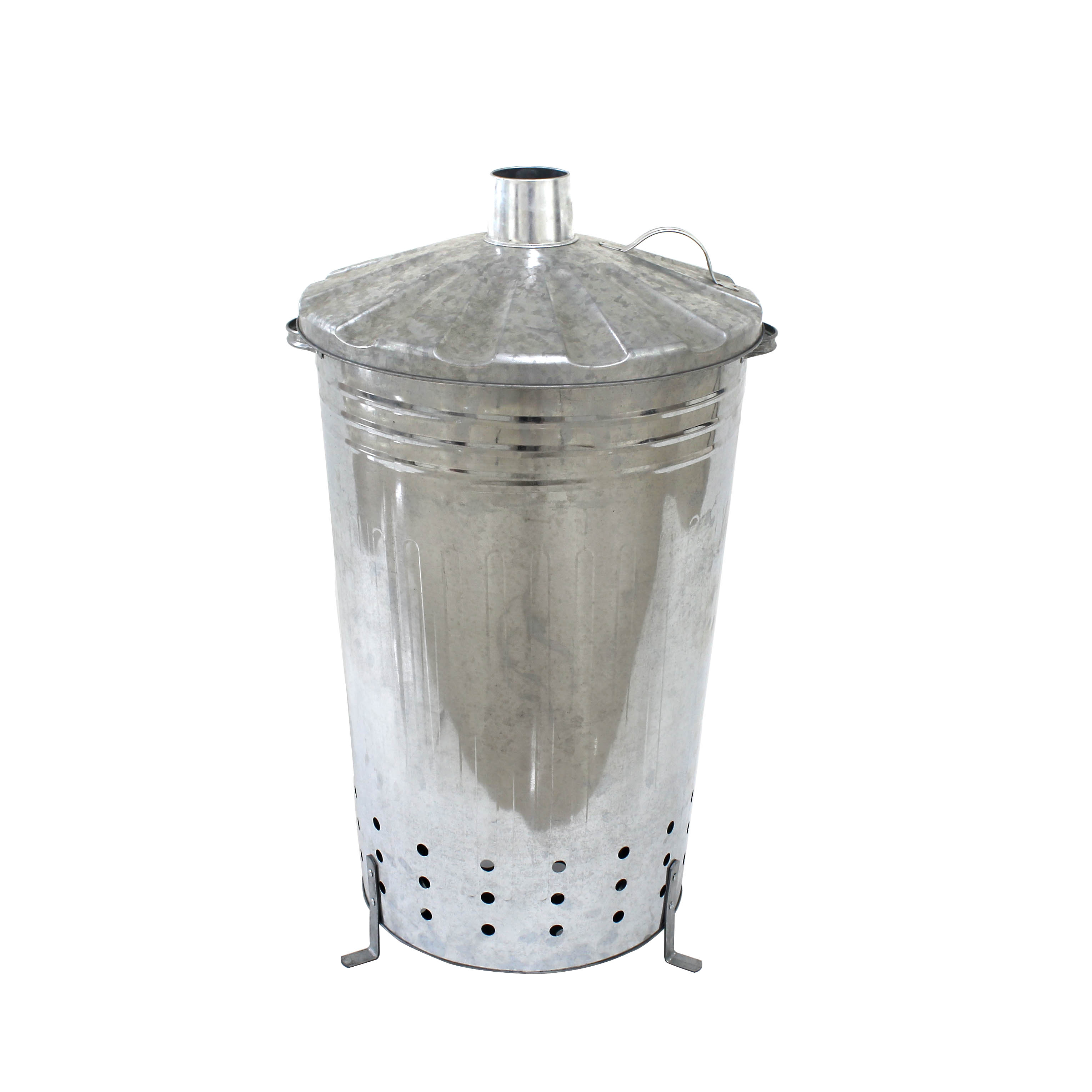 Wholesale Galvanized Steel home used big containers garden garbage waste incinerator 