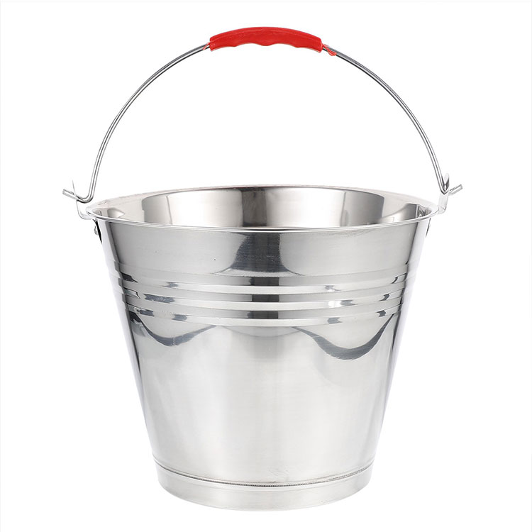 Stainless Steel Party Bottle Water Drink Beer Ice Bucket Chiller Cooler Beverage Champagne Pail Tub