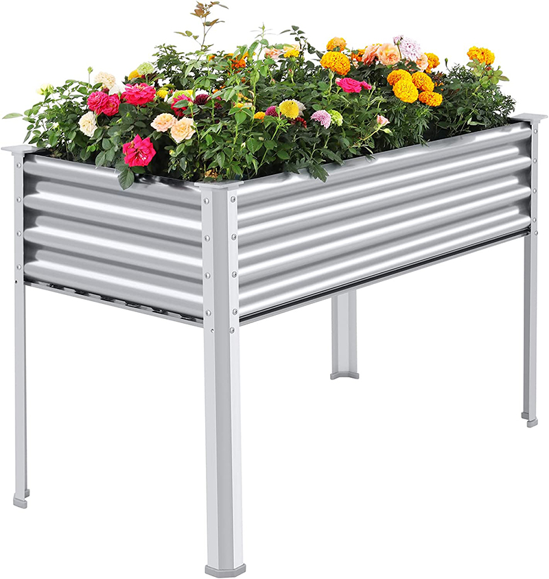 Use and application range of galvanized raised garden bed