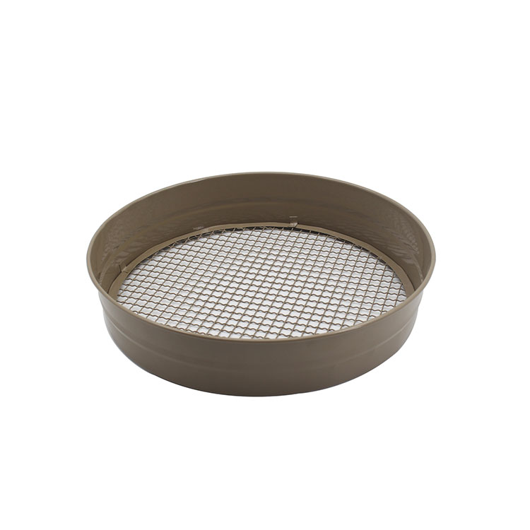 Mesh Sizes 1/8＂ 1/4＂ 3/8＂ and 1/2＂ Galvanized Garden Riddle Garden Potting Mesh Sieve With Wood Handle